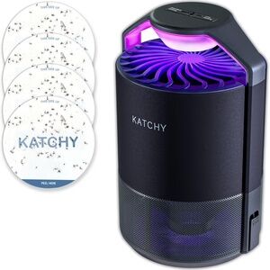 Katchy Flying Insect Trap Indoor Catcher & Killer for Mosquito, Fruit Fly, etc